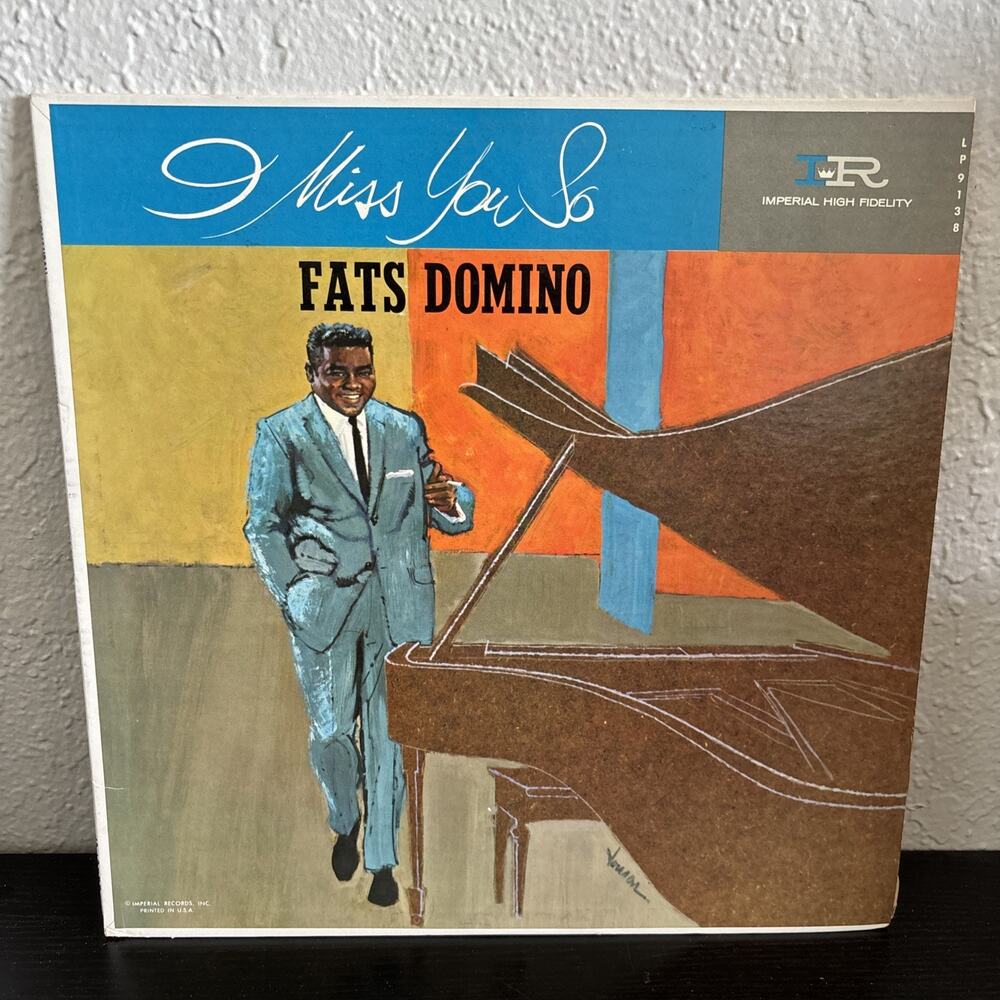 Fats Domino – I Miss You So LP Vinyl 1961 Imperial LP9138